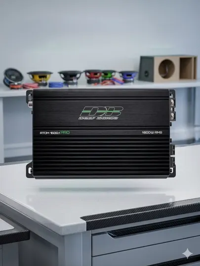Усилитель звука DEAF BONCE Atom 1600.1 PRO, класс D - Усилители для авто