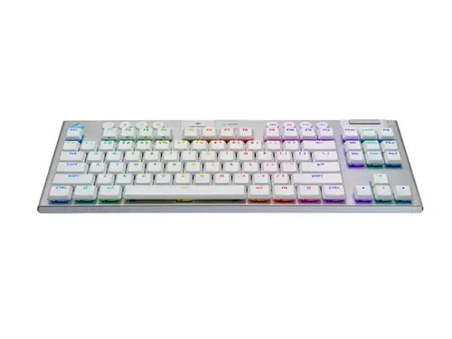 Logitech G G915 X LIGHTSPEED TKL GL Tactile Brown Беспроводная механическая игровая клавиатура, английская раскладка, белая