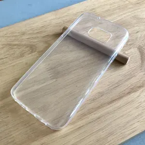 Чехол для Samsung S7 (G930F) / чехол на Самсунг С7, плотный, не скользит, противоударный НЕ желтеет