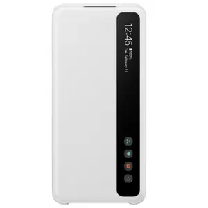 Чехол-книжка для Samsung Galaxy S20 (G980) / Чехол книга для Самсунг Гэлакси С20, Premium официальный фирменный, белый