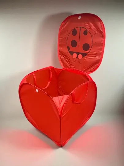 Корзина для хранения игрушек детская, складной органайзер