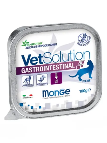 Monge VetSolution Gastro ламистер для кошек 100 гр