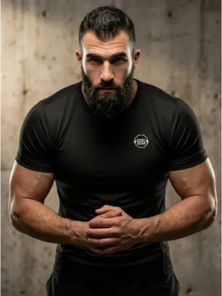 SPORT GEAR Футболка спортивная обтягивающая рашгард