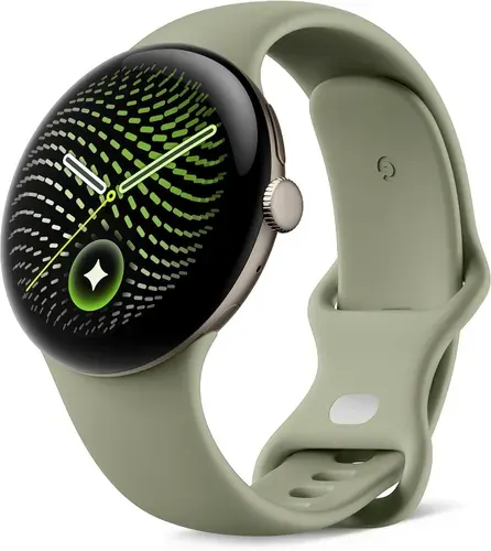 Умные часы Google Pixel Watch 5 45mm Wi-Fi (Satin Pyrite/Olive)