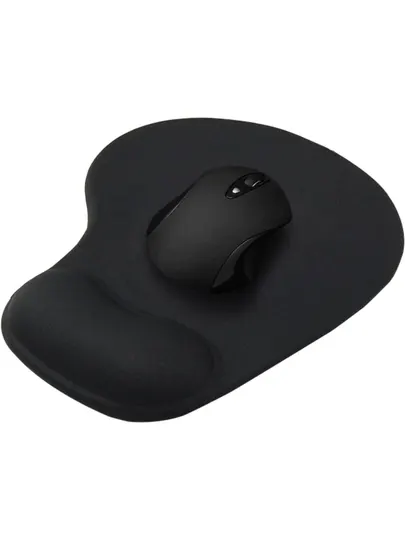 Mouse Pad with Gel Wrist Support — коврик для мыши с гелевой поддержкой кисти
