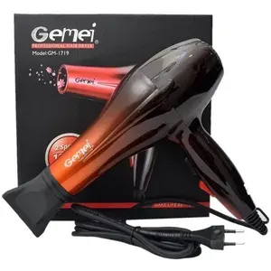 Фен для волос Gemei GM-1719 с насадкой-концентратором