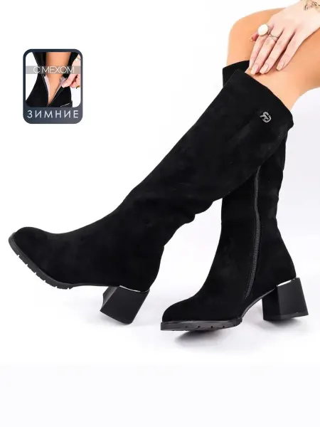 GGI-Shoes Сапоги с мехом Еврозима Замша