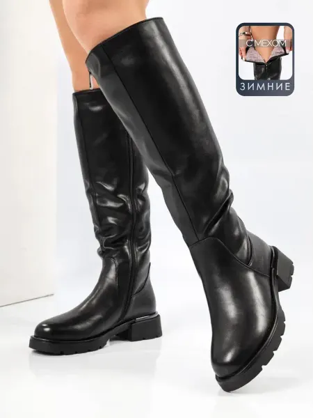 GGI-Shoes Сапоги на прочном подошве кожа