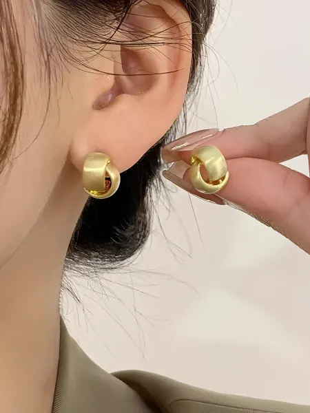 Irbis Glamour Серьги гвоздики винтажные бижутерия