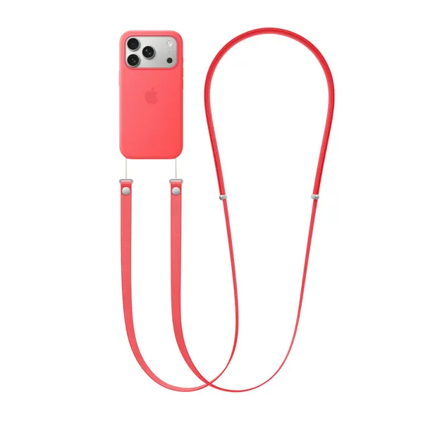 Apple шнурок на плечё Crossbody Strap - на iPhone Guava (MHYX4)
