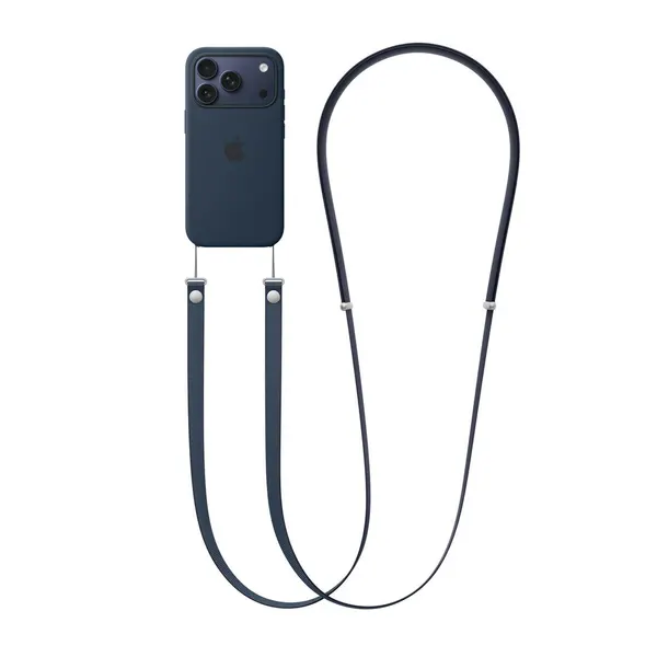 Apple шнурок на плечё Crossbody Strap - на смартфон Blue (MGGG4)