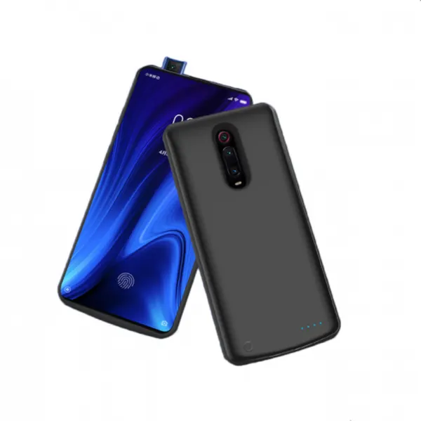 Чехол-бампер MyPads с аккумулятором 6800mAh для Redmi K20 Pro / Xiaomi Mi 9T Pro, черный