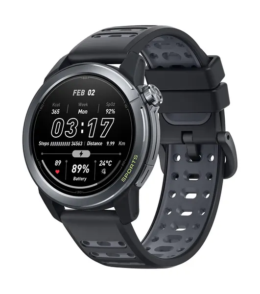 Умные часы Mibro GS Active 2, 46 мм, AMOLED, Dual GPS, Bluetooth-звонки, 5 ATM