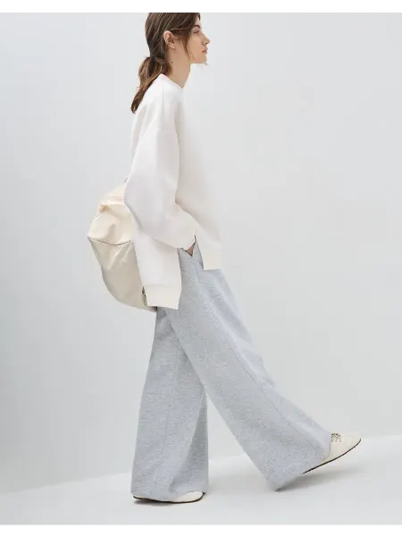 Gloria jeans Серые спортивные брюки широкие (Wide leg)