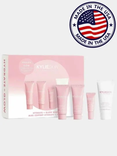 Подарочный набор Kylie Skin by Kylie Jenner Hydrate + Glow Mini Set