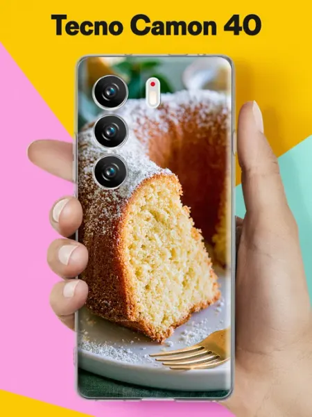 Чехол на Tecno Camon 40 с принтом Andy&Paul