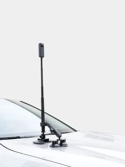 Дeржатель с присосками для Insta360, GoPro и экшн-камер надёжное крепление для автомобиля