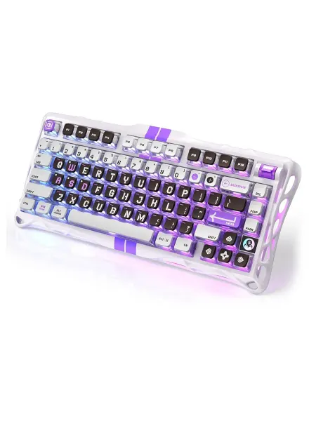 Gravastar Клавиатура магнитная игровая V75 HE Mecha Gray