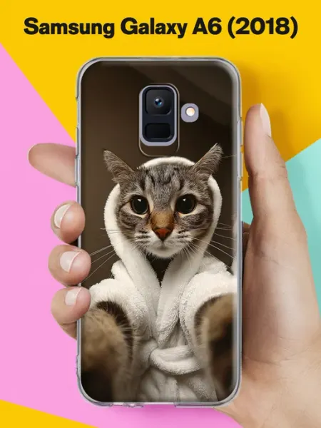 Чехол на Samsung A6 2018 с принтом Andy&Paul