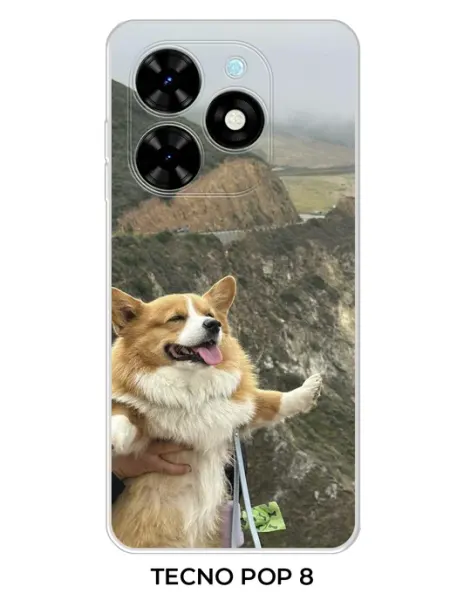 Чехол на Tecno pop 8 мем NOOTO