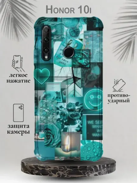 Чехол на Honor 10i с принтом коллаж NastishkaCase
