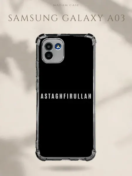 Чехол на Samsung Galaxy A03 Астагфируллах Madam Case