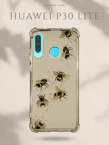 Чехол на Huawei P30 Lite Пчелы Madam Case