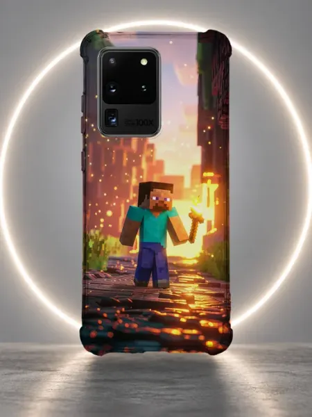 Чехол на Samsung S20 Ultra с принтом roblox игра SteepCase