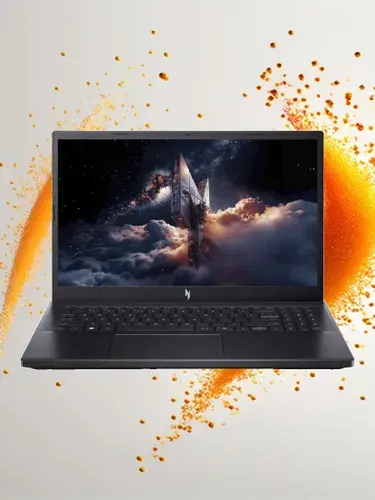 Acer Nitro V 15 Ноутбук 15.6", Intel Core i5-13420H, RAM 32 ГБ, SSD 512 ГБ, NVIDIA GeForce RTX 5050 (8 Гб), Windows Home, (NH.U1PAA.004/32GB), черный, Русская раскладка