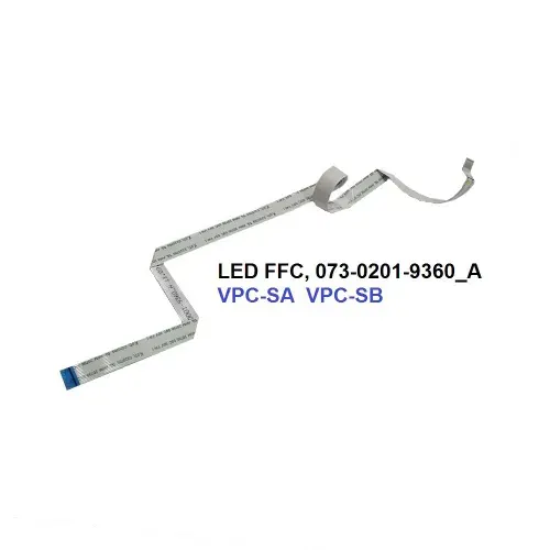Шлейф подключения LED FFC, 073-0201-9360_A для ноутбука Sony VPC-SB