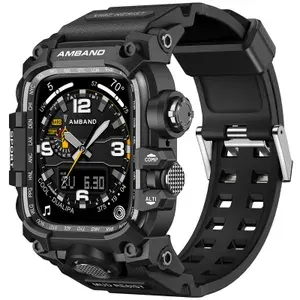 Металлический корпус + силиконовый ремешок из ТПУ, подходит для Apple Watch 44 45 46 49 мм, подходит для Apple 456789SE и серии 10