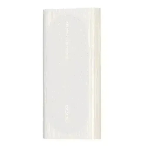 Внешний аккумулятор OPPO SUPERVOOC модель MBSV06, 12000mAh, до 80W, 2 USB (1C + 1A), цвет матовый белый