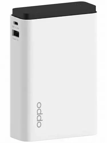 Внешний аккумулятор OPPO SUPERVOOC, 15000mAh, до 120W, 2 USB (1C + 1A), цвет звёздно-белый