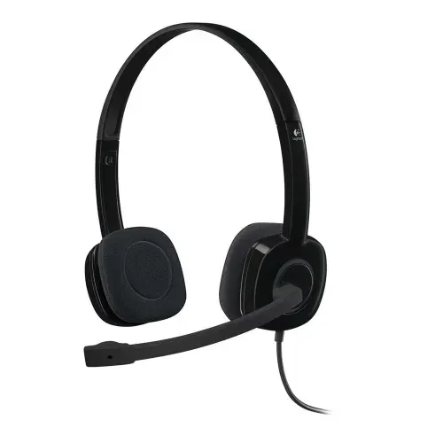 Проводная гарнитура Logitech H151 Stereo Headset black