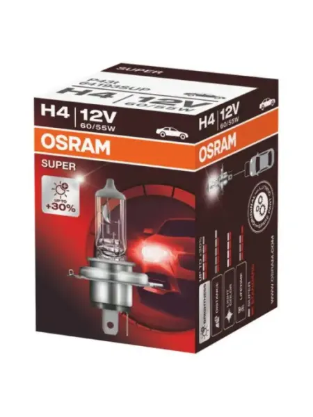 OSRAM Лампа автомобильная H4, 1 шт. арт. 64193SUP