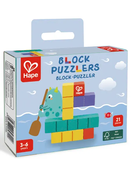 HAPE Деревянные кубики для малышей