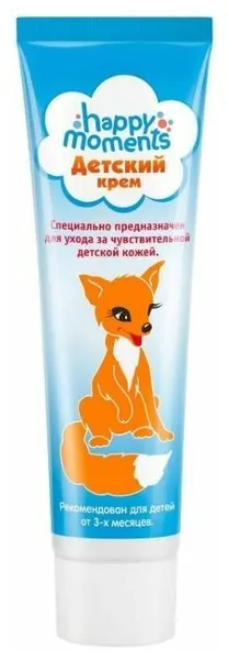 Happy Moments Детский крем Лисичка 45мл 6шт