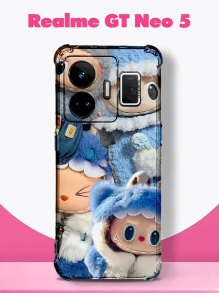 Чехол на Realme GT Neo 5 Labubu INKIT