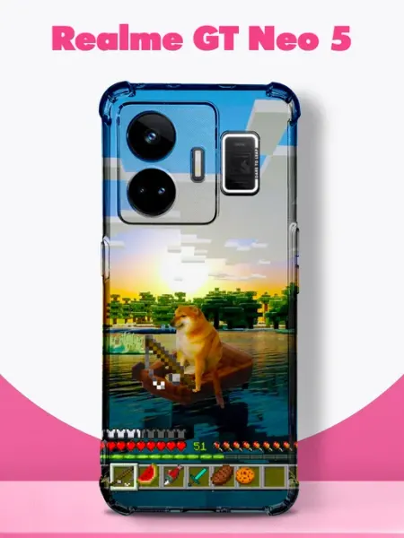 Чехол на Realme GT Neo 5 Minecraft INKIT