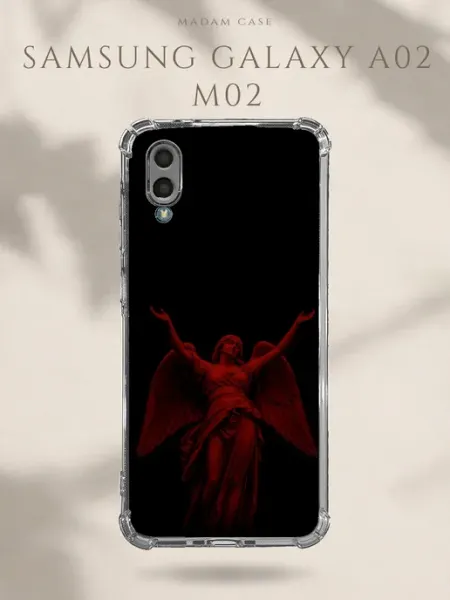 Чехол на Samsung Galaxy A02 Ангел Madam Case