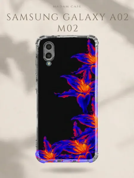 Чехол на Samsung Galaxy A02 Лилия Madam Case