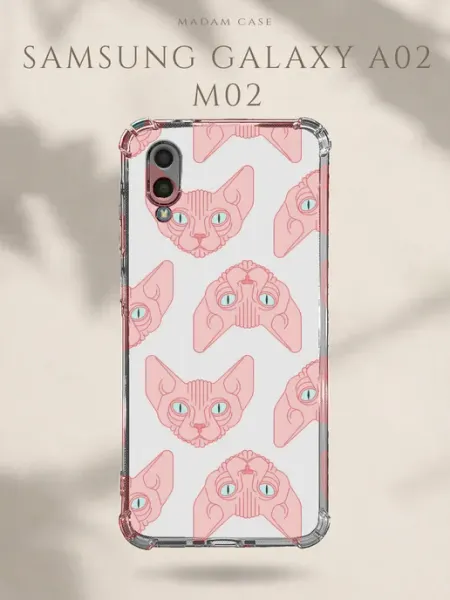 Чехол на Samsung Galaxy A02 Сфинкс Madam Case