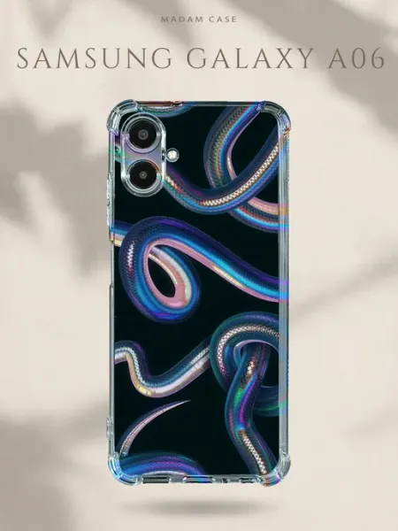 Чехол на Samsung Galaxy A06 Змеи Madam Case