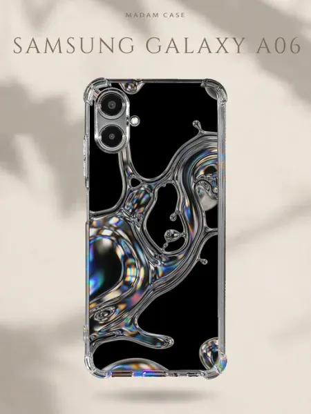 Чехол на Samsung Galaxy A06 Металлик Madam Case