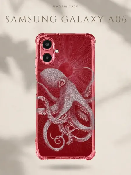 Чехол на Samsung Galaxy A06 Осьминог Madam Case
