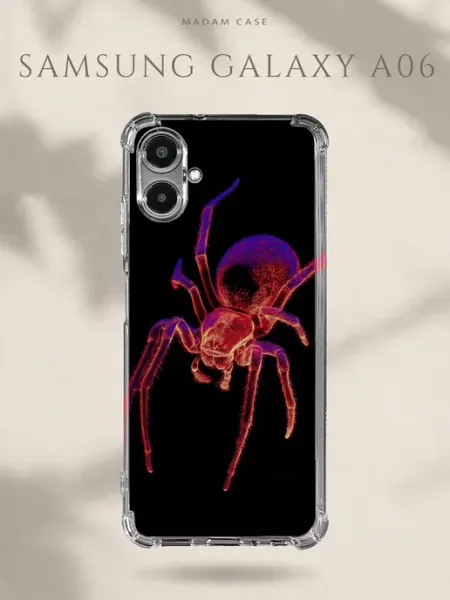 Чехол на Samsung Galaxy A06 Тарантул Madam Case