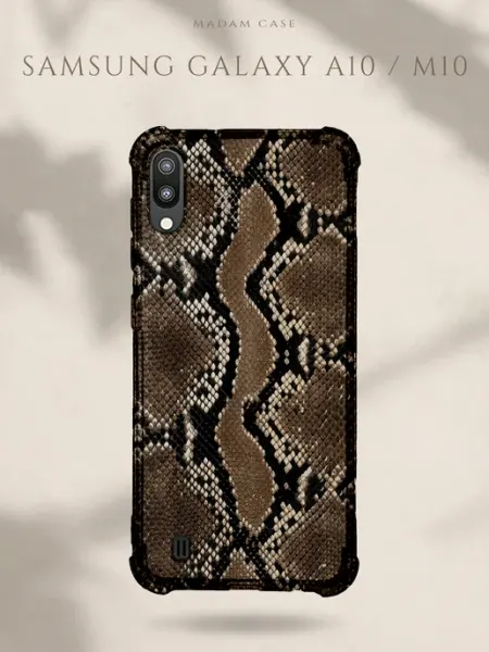Чехол на Samsung Galaxy A10 Змеиная чешуя Madam Case