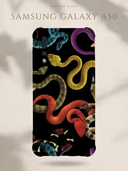 Чехол на Samsung Galaxy A50 Змеи Madam Case