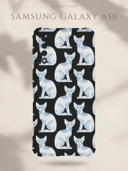 Чехол на Samsung Galaxy A50 Сфинксы Madam Case