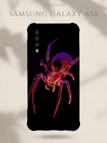 Чехол на Samsung Galaxy A50 Тарантул Madam Case